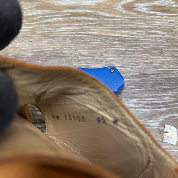 Stuart Weitzman Brown Leather Gladiator Booties Women's Size 9.5 - Picture 6 of 8